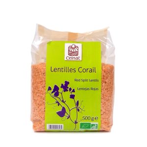 Lentejas rojas 500gr Eco