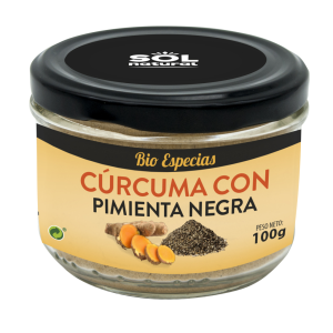 Curcuma con pimienta negra 100gr
