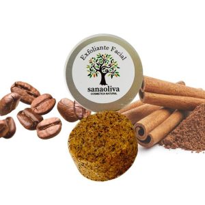 Exfoliante facial de café y canela 35gr