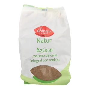 Azúcar Moreno Integral de Caña con Melaza, 500 gr