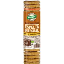 Galleta espelta, limón y jengibre 250gr Eco