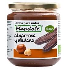 Crema algarroba y avellana 375gr Eco