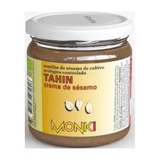 Tahin Crema sésamo 330gr Sin sal Monki Eco