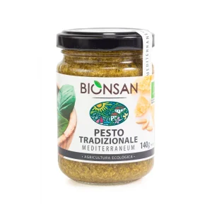 Pesto tradicional con piñones 140gr Eco