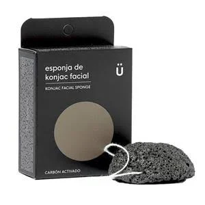 Esponja Konjac Carbón Activo