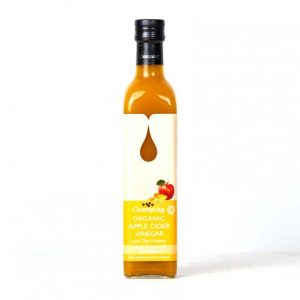 Vinagre de manzana con madre Cúrcuma, Jengibre y Pimienta 500ml