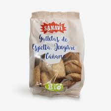 Galleta de Espelta, Jengibre y Cáñamo 200gr
